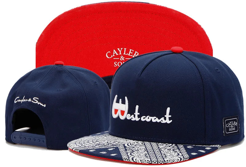 Hip Hop Flat Brim Snapback