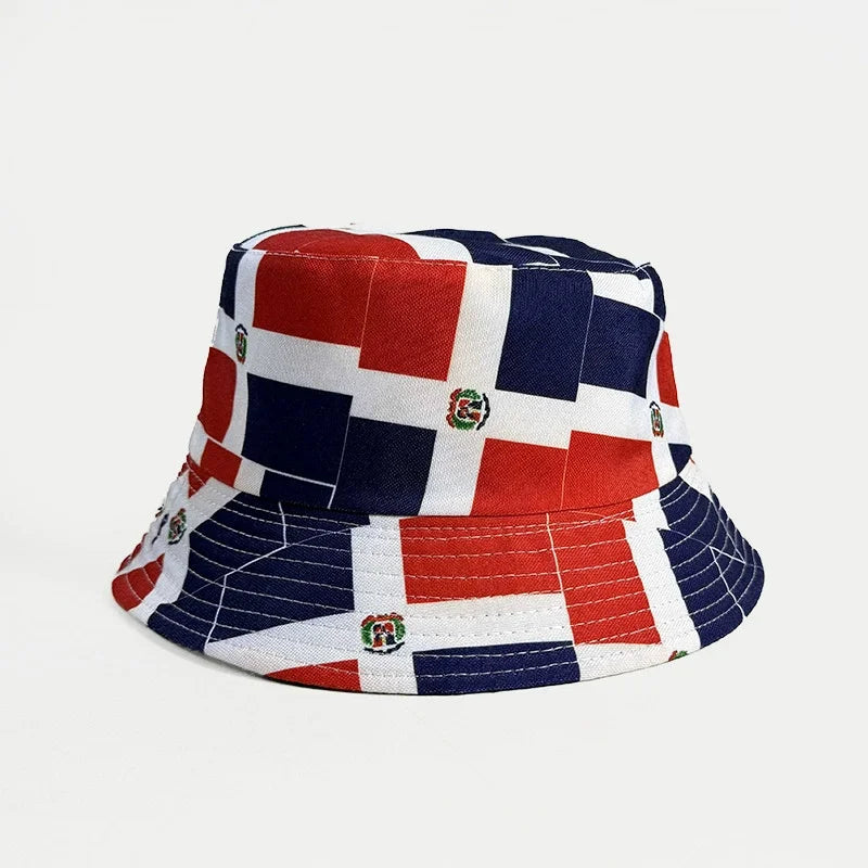 World Cup 2026 National Flag Bucket Hat — Reversible