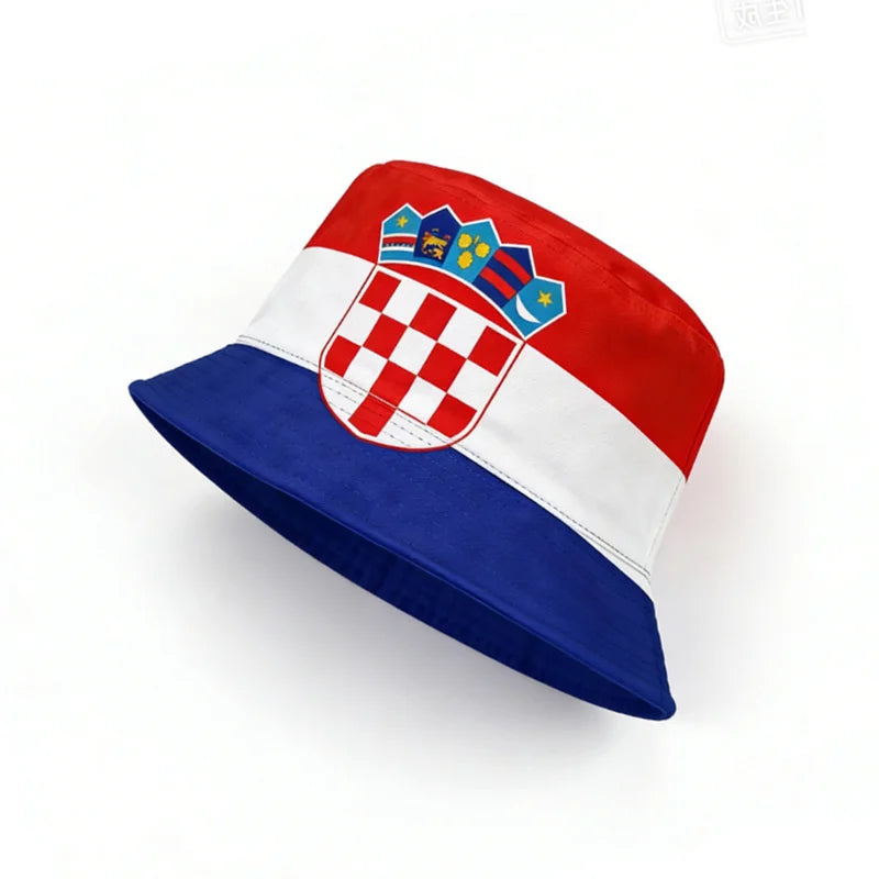 World Cup 2026 National Flag Bucket Hat — Reversible
