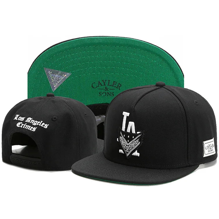 Hip Hop Flat Brim Snapback