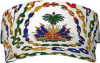 Haiti Flag Cap Man Woman Sport Visor Hat Fashion Sunhat Adjustable Outdoor Sun Hats Trucker Caps Casual Snapback Hat