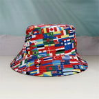 World Cup 2026 National Flag Bucket Hat — Reversible