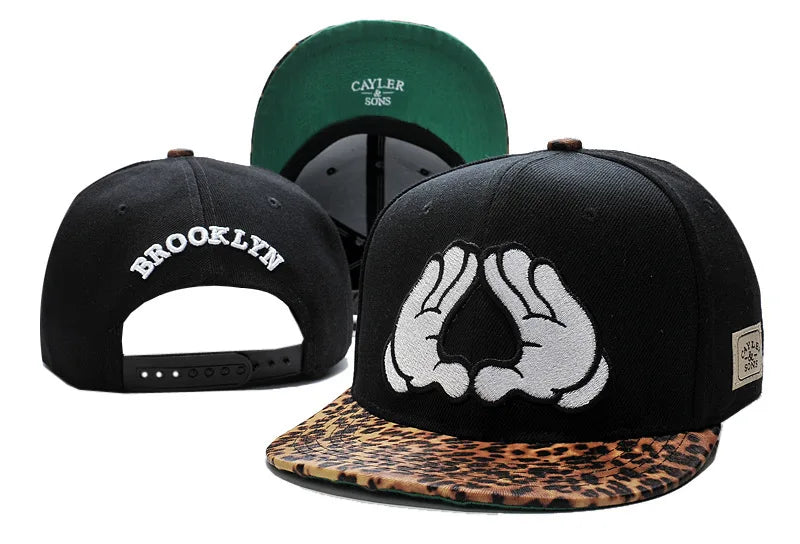 Hip Hop Flat Brim Snapback