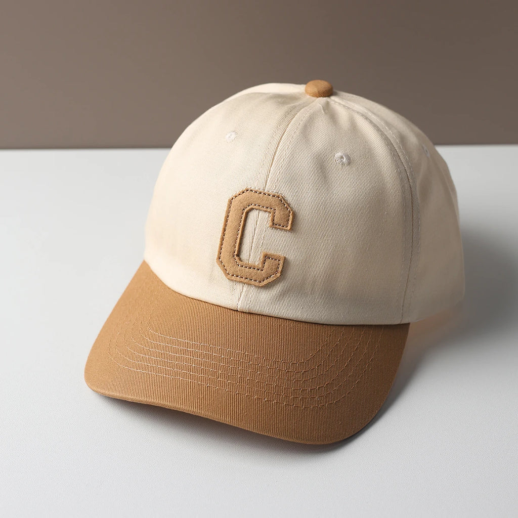 "Baseball Cap for Women and Men Snapback Hat Letter C Patch Hat Summer Sun Visors Caps Unisex