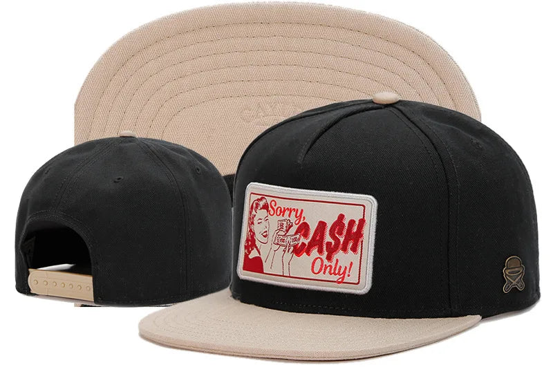 Hip Hop Flat Brim Snapback