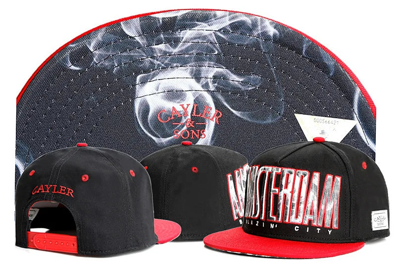 Hip Hop Flat Brim Snapback