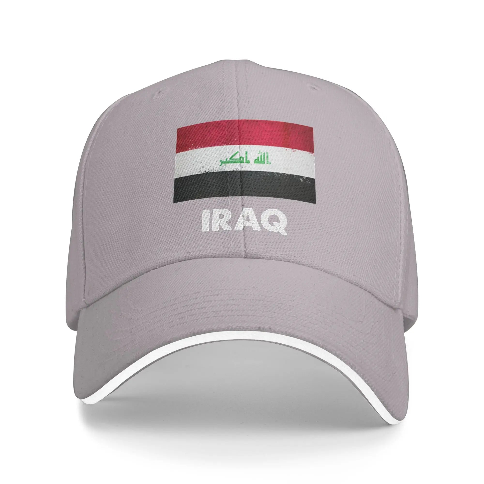 Iraq Flag Iraqi Baseball Cap  Casual Trucker Hat Summer Couple Women Kpop Rock Baseball Caps