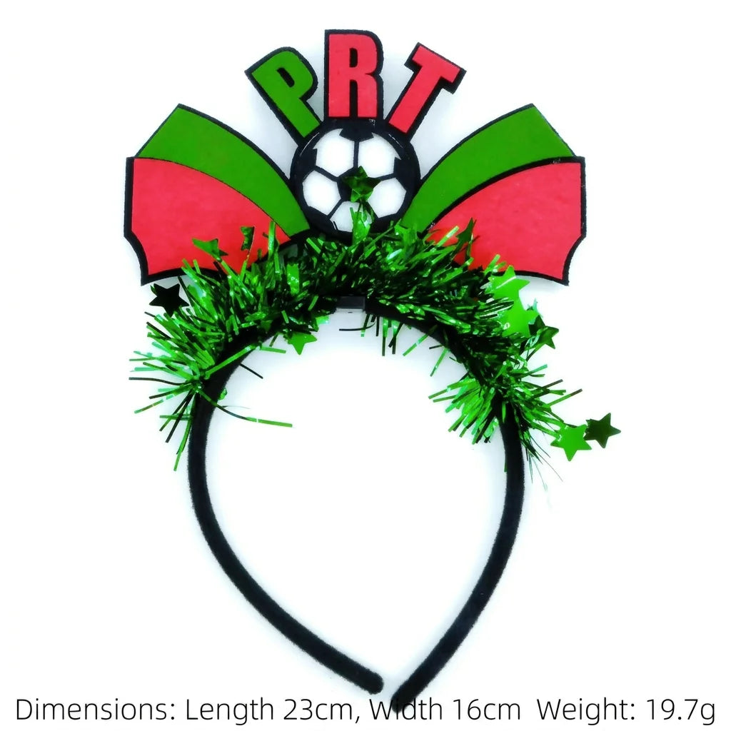 FIFA World Cup 2026 Flag Headband — Fan Cheering Hair Hoop