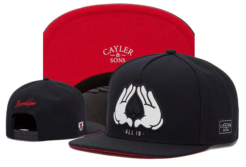 Hip Hop Flat Brim Snapback