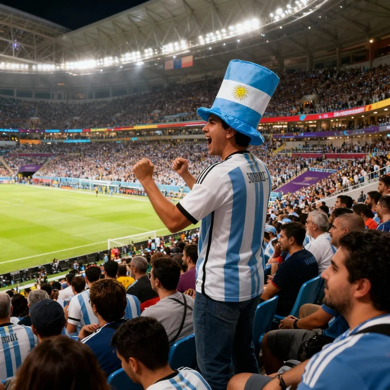 FIFA World Cup 2026 Flag Top Hat — Fan Party Hat