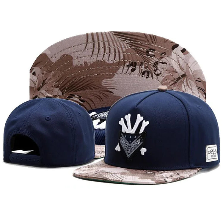 Hip Hop Flat Brim Snapback