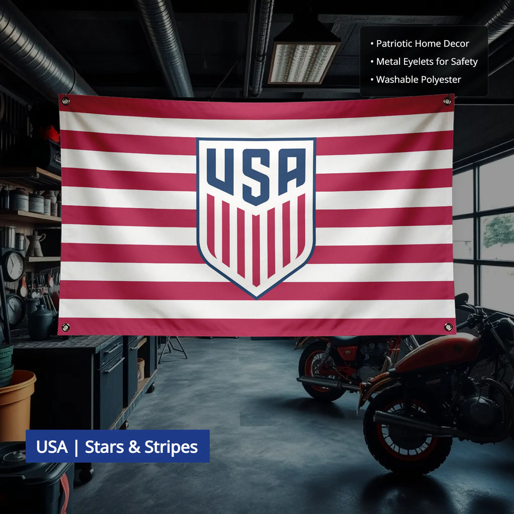 FIFA World Cup 2026 Team Flag Banner — Polyester Fan Banner