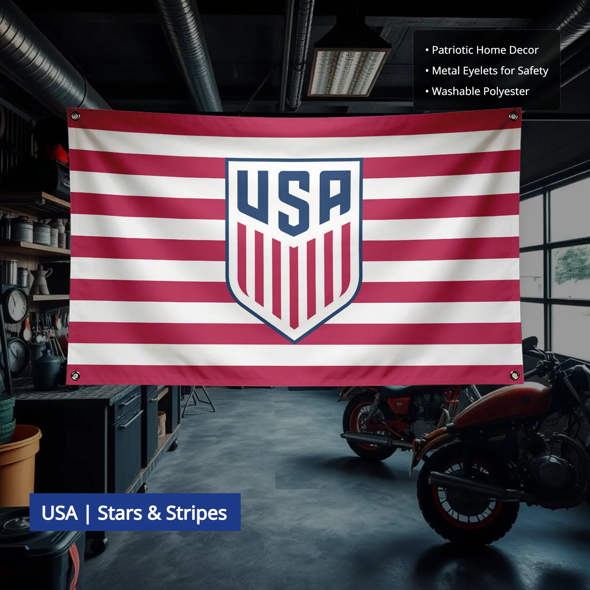 FIFA World Cup 2026 Team Flag Banner — Polyester Fan Banner