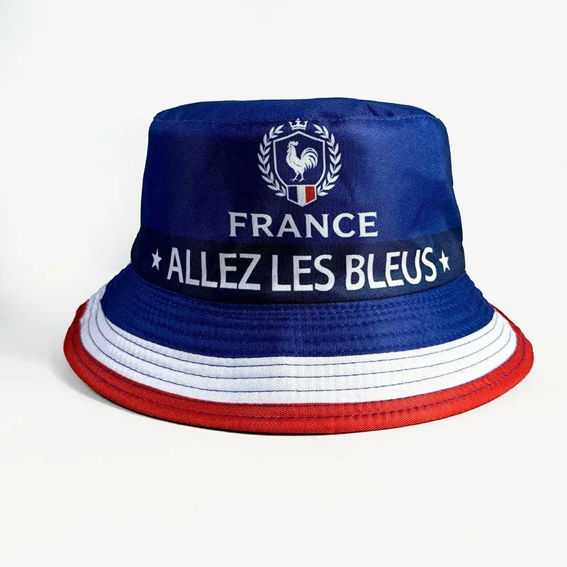World Cup 2026 National Flag Bucket Hat — Reversible