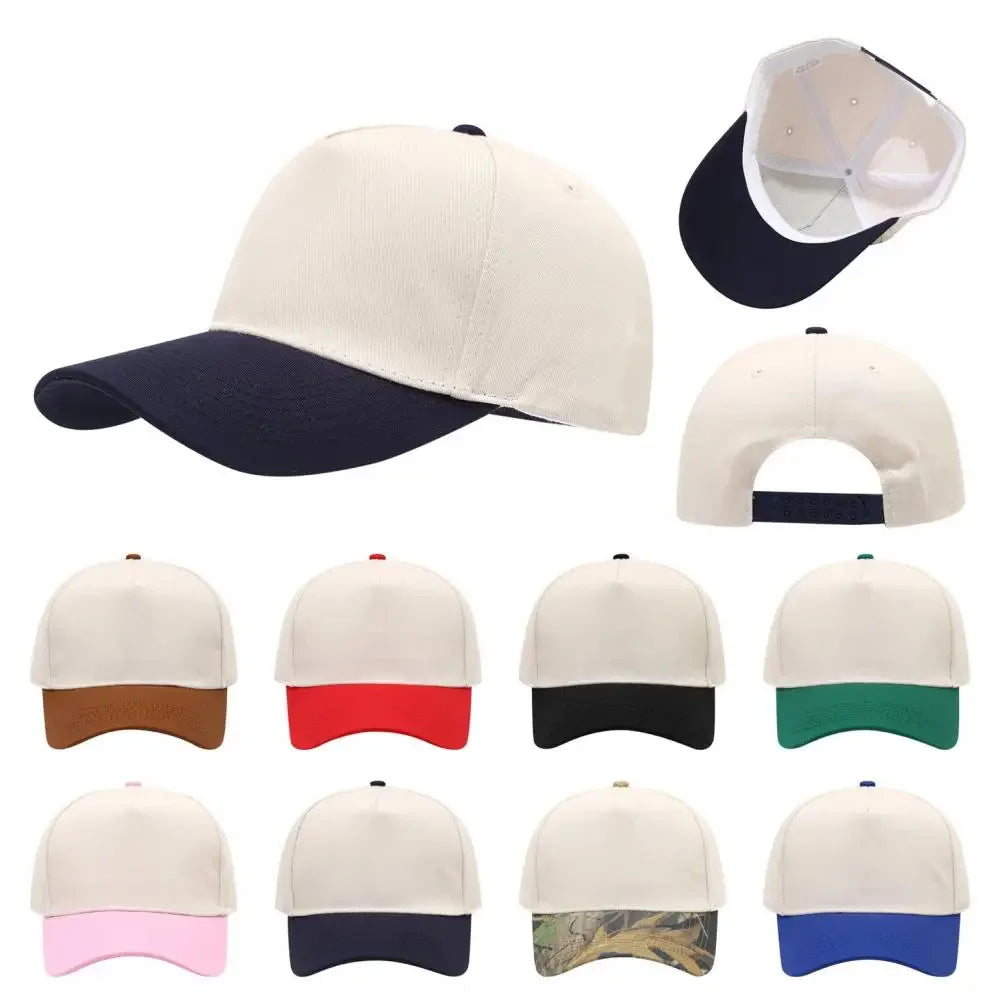Custom Logo Cap — Embroidered Mesh Baseball Cap