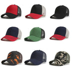 Custom Logo Cap — Embroidered Mesh Baseball Cap