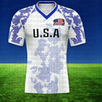 Summer Brazil Football Jersey Yellow-Green USA Print Training Casual Wear Year-Round Fan Apparel Men's Women's Family Kids Tees