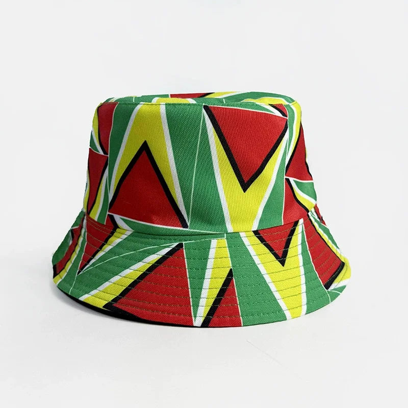 World Cup 2026 National Flag Bucket Hat — Reversible