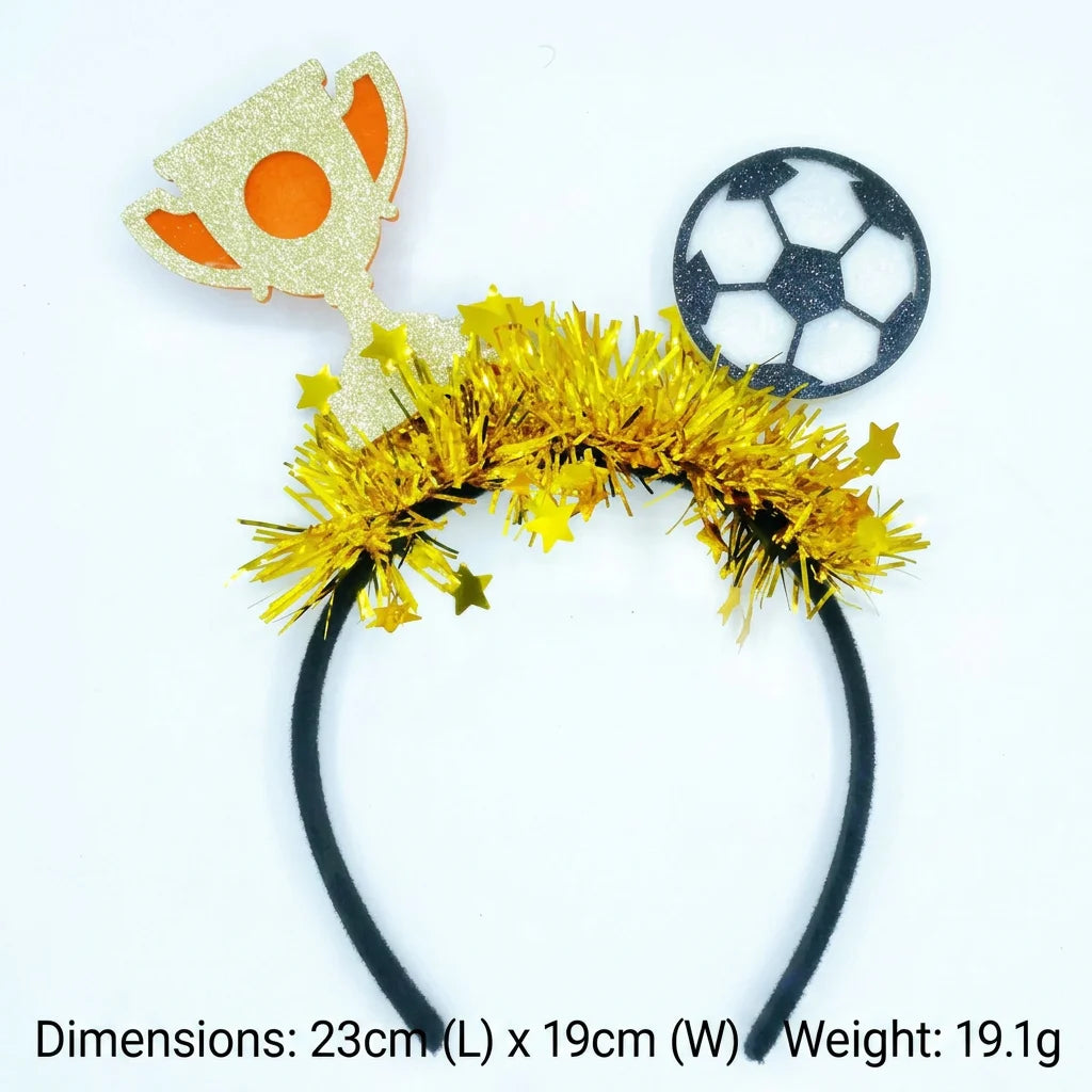 FIFA World Cup 2026 Flag Headband — Fan Cheering Hair Hoop