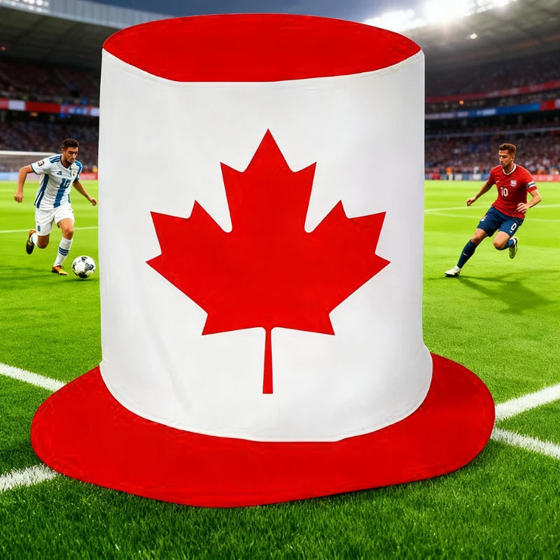 FIFA World Cup 2026 Flag Top Hat — Fan Party Hat