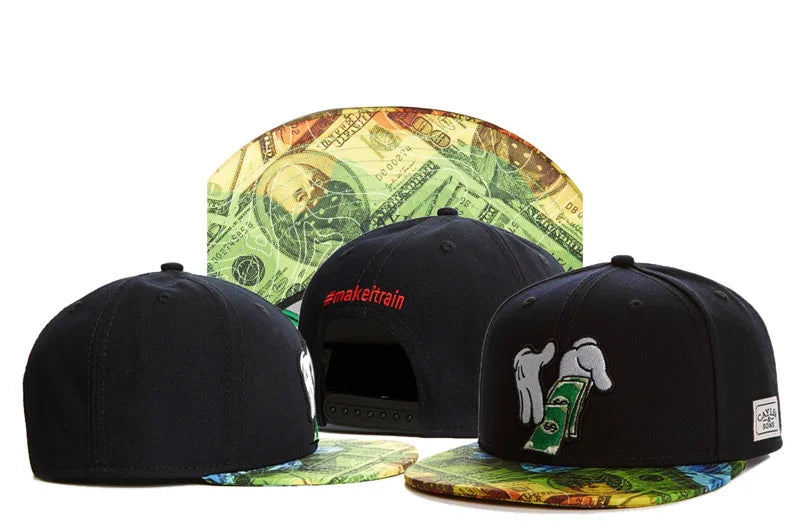 Hip Hop Flat Brim Snapback