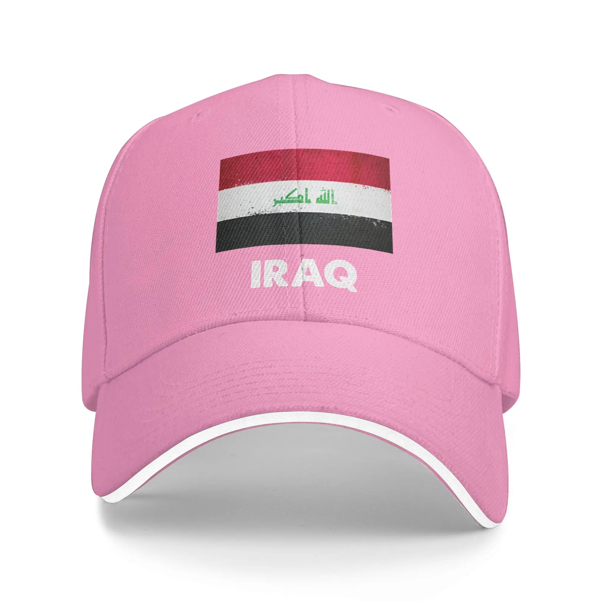 Iraq Flag Iraqi Baseball Cap  Casual Trucker Hat Summer Couple Women Kpop Rock Baseball Caps