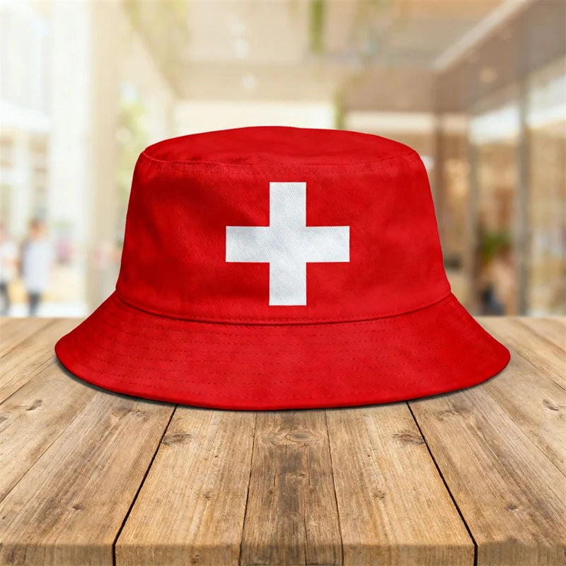 World Cup 2026 National Flag Bucket Hat — Reversible