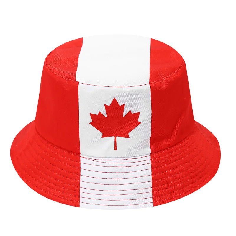 World Cup 2026 National Flag Bucket Hat — Reversible