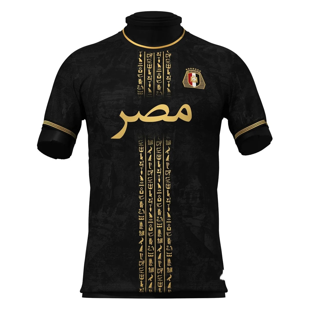 2026 New Quick Drying Egyptian Men's Sports Football Jersey, Fan Friendly Training Jersey, National Team