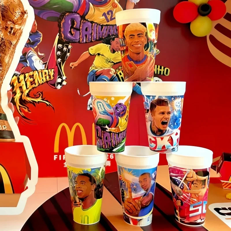 FIFA World Cup 2026 Collectible Cup Set — 6 Pieces