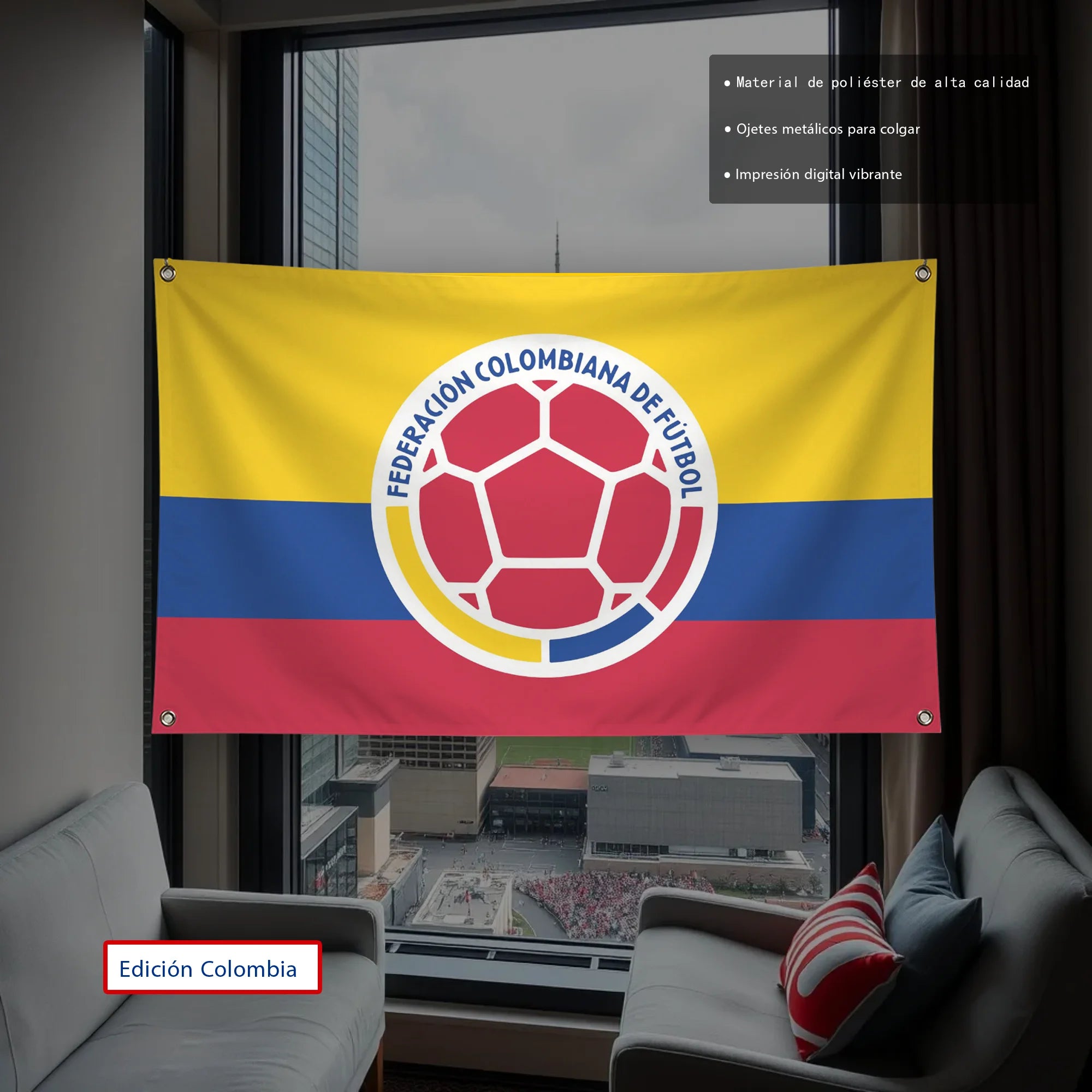 FIFA World Cup 2026 Team Flag Banner — Polyester Fan Banner
