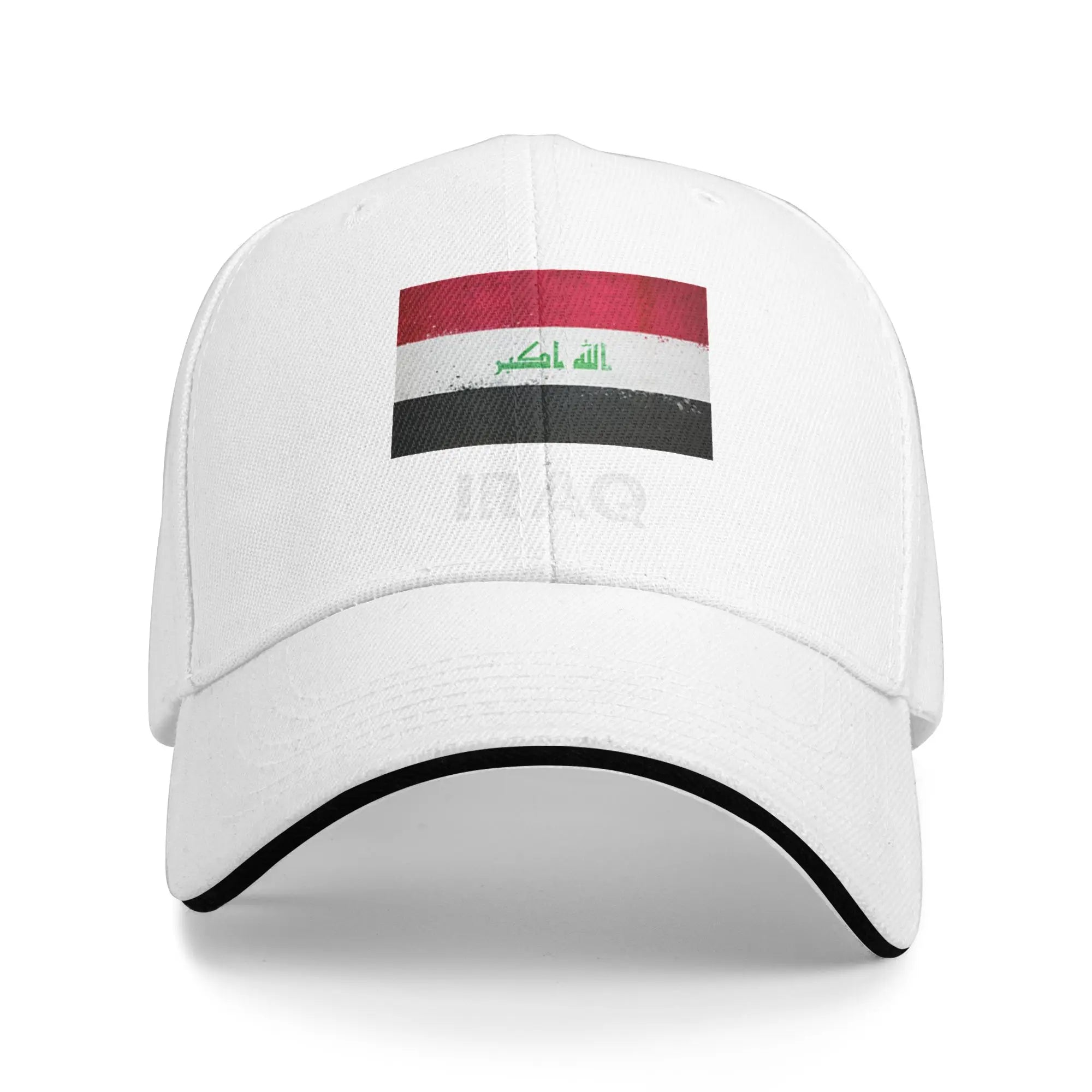 Iraq Flag Iraqi Baseball Cap  Casual Trucker Hat Summer Couple Women Kpop Rock Baseball Caps