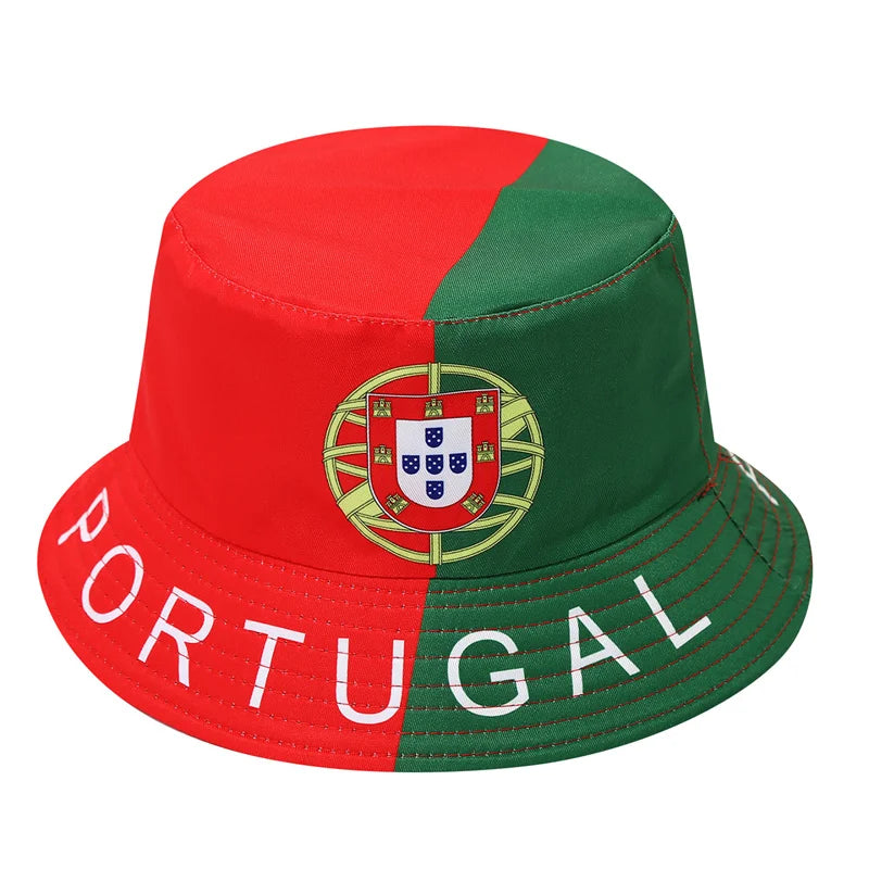 World Cup 2026 National Flag Bucket Hat — Reversible