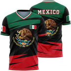 Mexico Soccer Jersey For Children 2026 Football National Team Fans Sportswear Short Sleeve Summer Men's Outdoor Training T-shirt