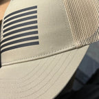 USA Flag Baseball Cap — Patriotic Mesh Hat