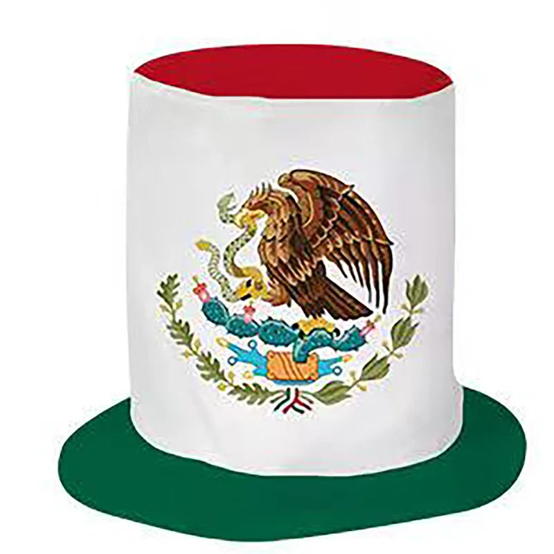 FIFA World Cup 2026 Flag Top Hat — Fan Party Hat