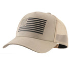 USA Flag Baseball Cap — Patriotic Mesh Hat