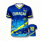 Curaçao Tribal Football Shirt — Men's Fan Jersey