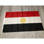 Egypt national  flag 150x90cm 3x5fts High Quality Polyester hanging banner Egypt Flag for home decoration