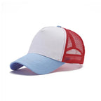 Custom Logo Cap — Embroidered Mesh Baseball Cap