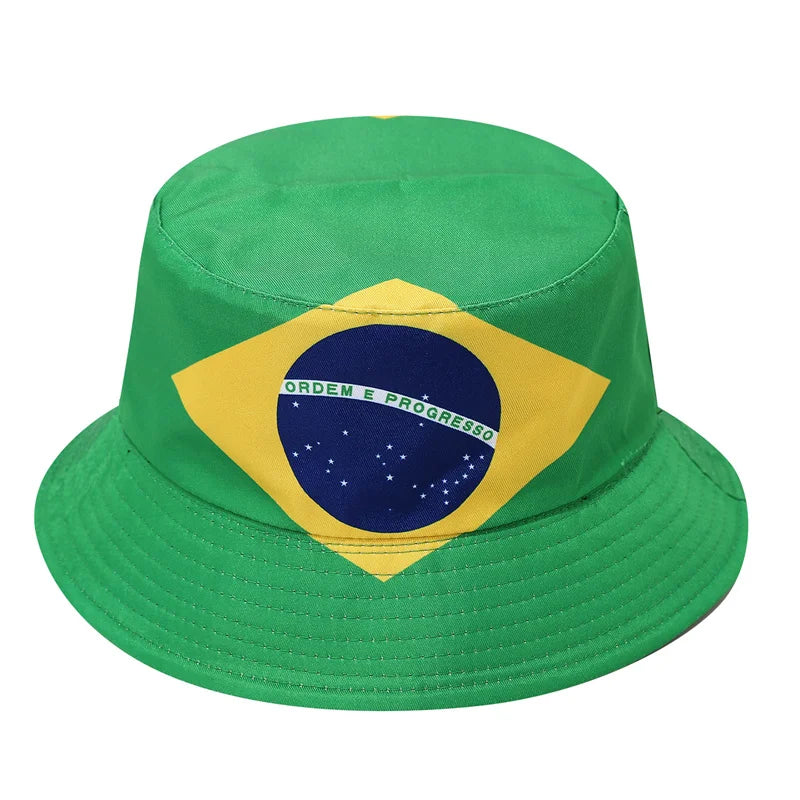 World Cup 2026 National Flag Bucket Hat — Reversible