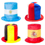 FIFA World Cup 2026 Flag Top Hat — Fan Party Hat