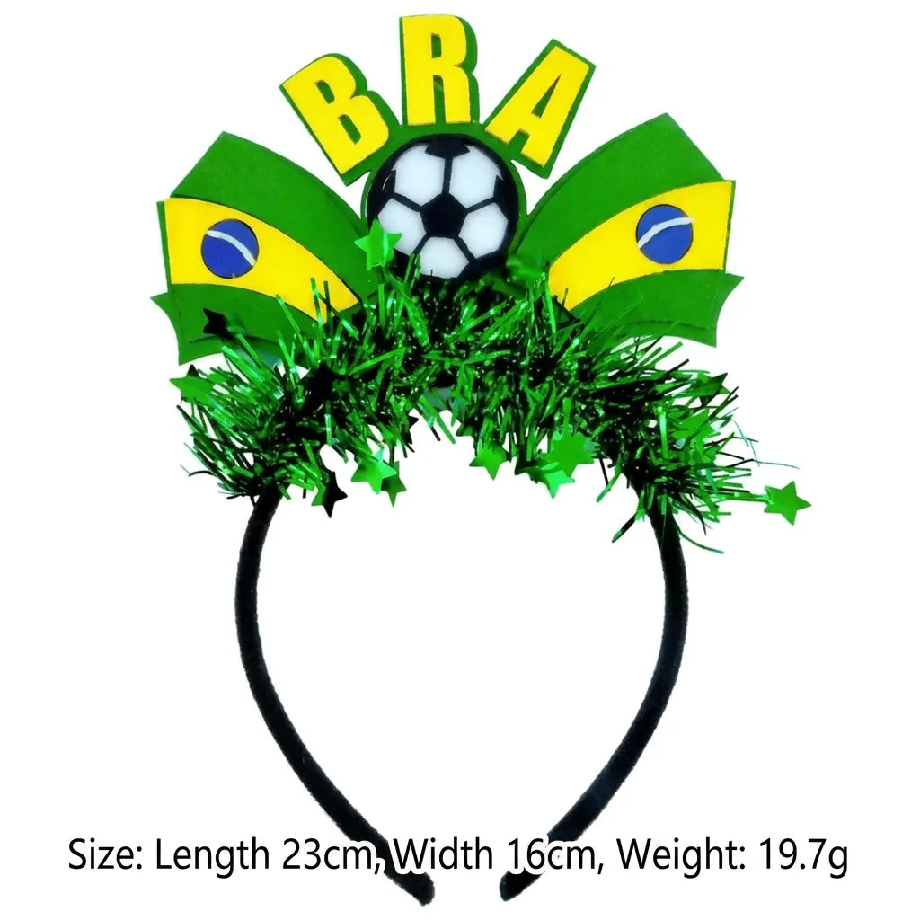 FIFA World Cup 2026 Flag Headband — Fan Cheering Hair Hoop