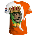 Dutch Team Shirt 2026 Football Jersey Netherlands Flag T Shirt Men 3D Printing Dutch T-Shirt Jersey Soccer Germany Dropshipper