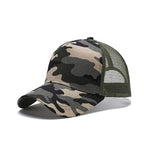 Custom Logo Cap — Embroidered Mesh Baseball Cap