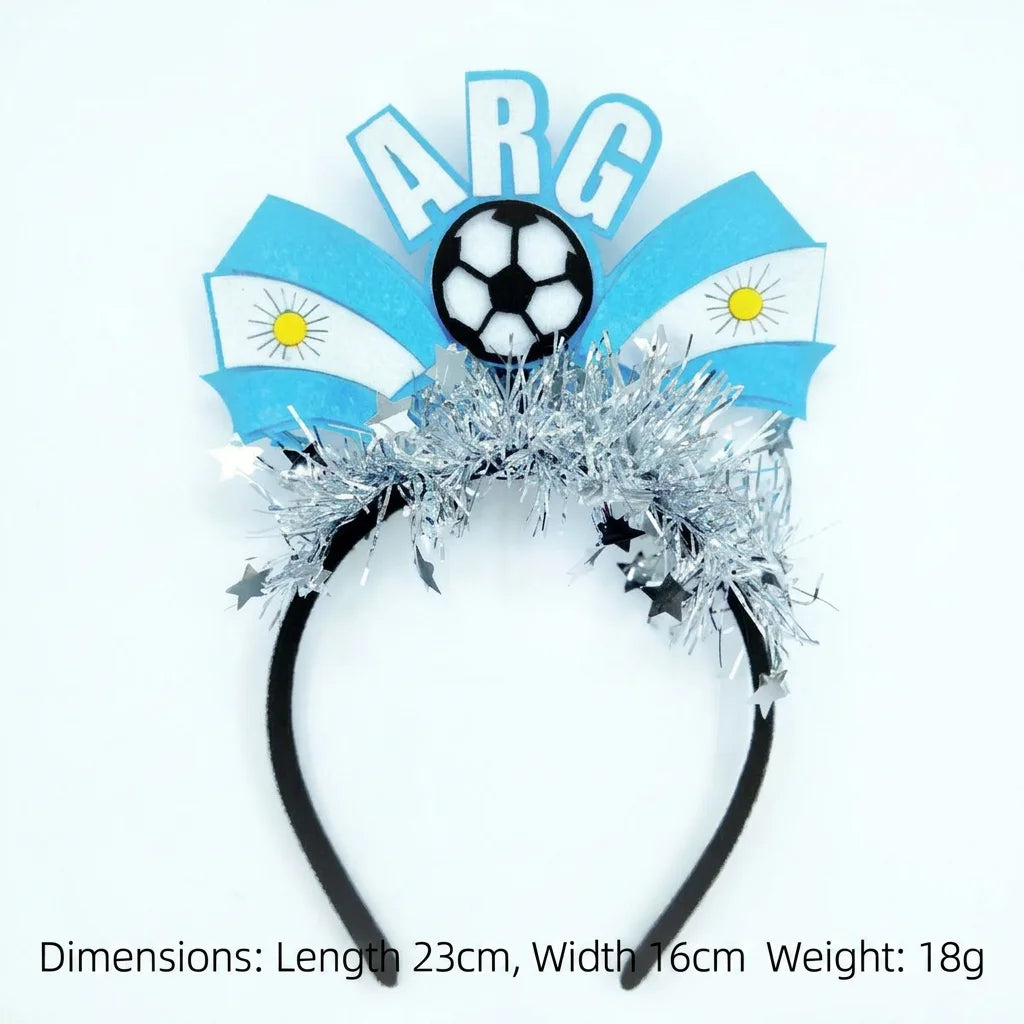 FIFA World Cup 2026 Flag Headband — Fan Cheering Hair Hoop