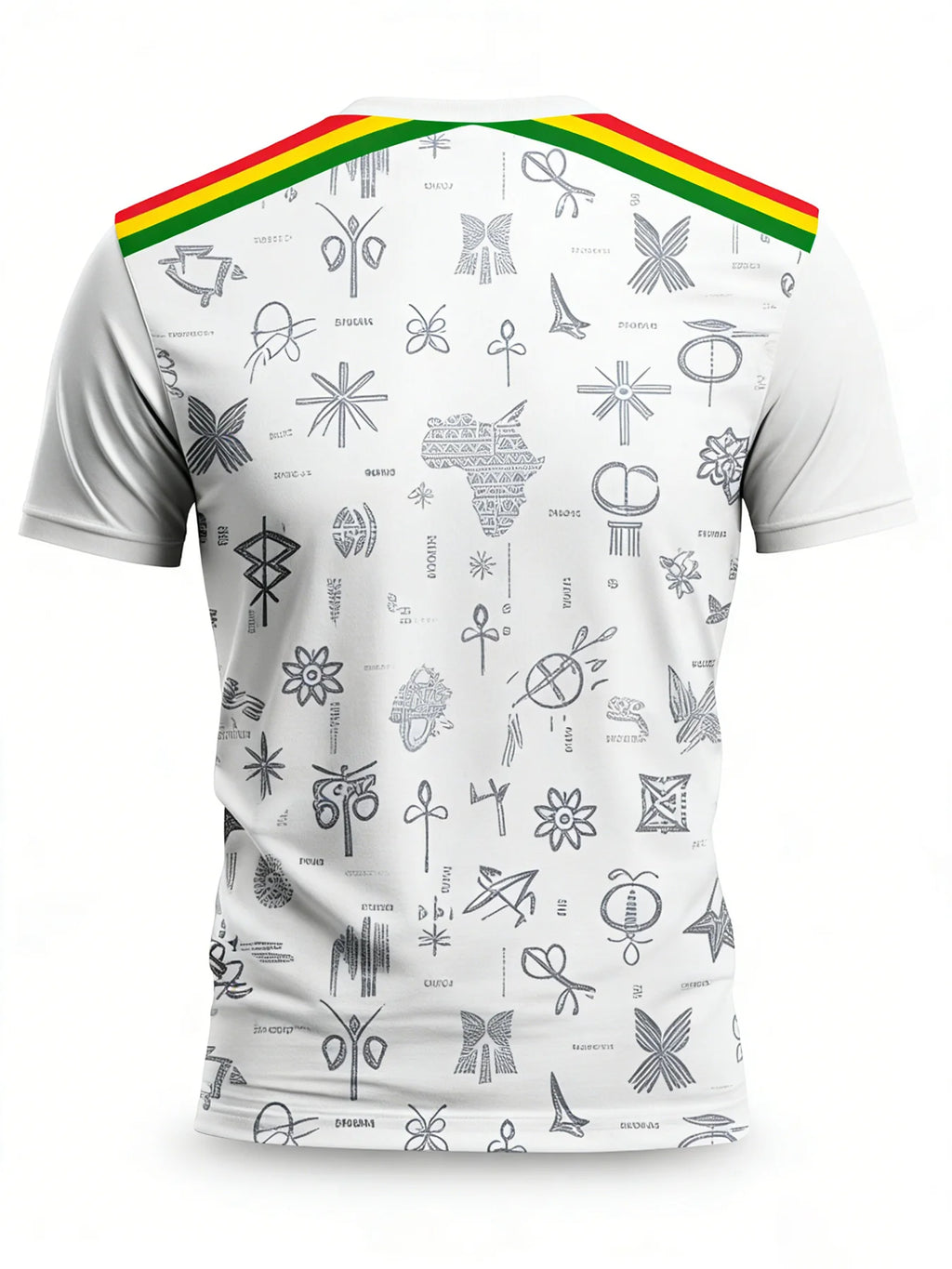 GHANA NATIONAL TEAM JERSEY AUTHENTIC GHANAIAN TEAM FAN STYLE  SUITABLE FOR TRAINING AND COMPETITION SUITABLE FOR ALL SEASONS
