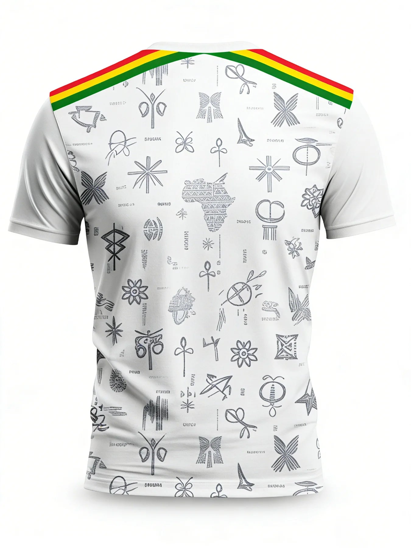 GHANA NATIONAL TEAM JERSEY AUTHENTIC GHANAIAN TEAM FAN STYLE  SUITABLE FOR TRAINING AND COMPETITION SUITABLE FOR ALL SEASONS