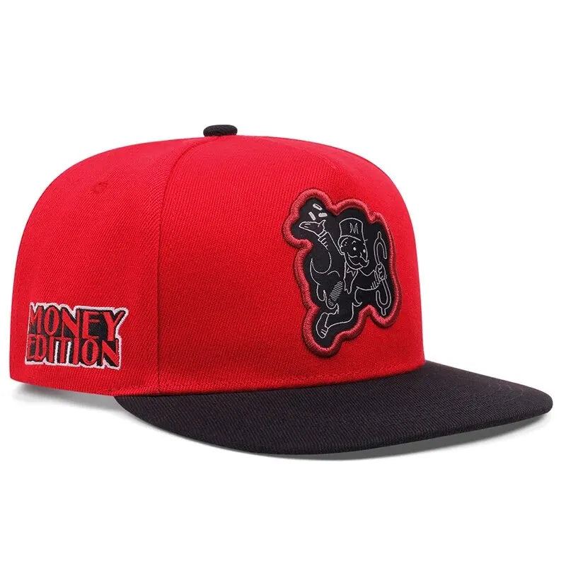 2024 New Snapback Hip Hop Hats Fashion Characte Embroidered Baseball Cap Men Adjustable Caps Women Outdoor Travel Visors Hat