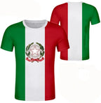 ITALY Flag 3D Print Sports Quick-dry Breathable Men T-shirt Outdoor Football Jersey Team Short-sleeve Parent-child Top Clothing